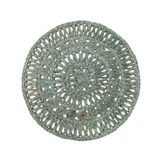 Abaca Placemats - Set/4, Aqua