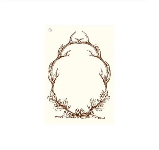 Antler Wreathe Gift Tags