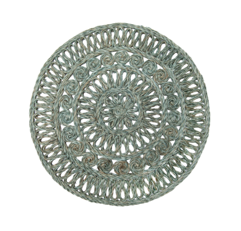 Abaca Placemats - Set/4, Aqua