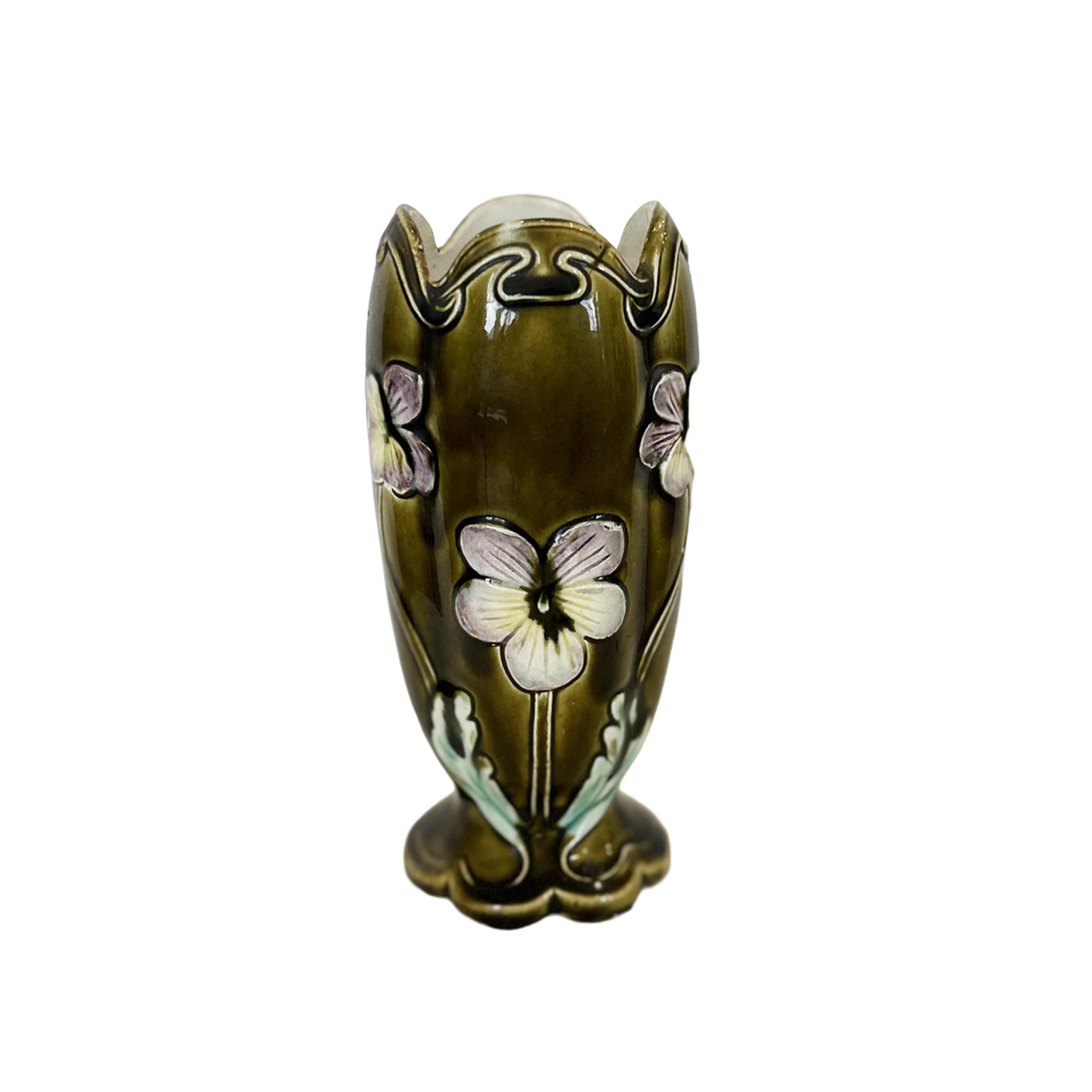 Small Floral Ceramic Vase