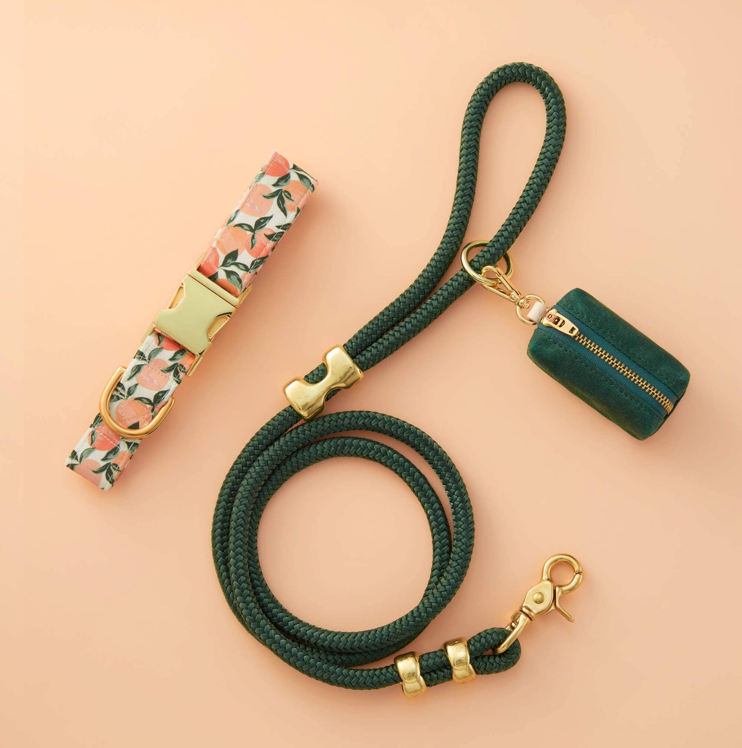 Peaches and Cream Dog Collar - Medium