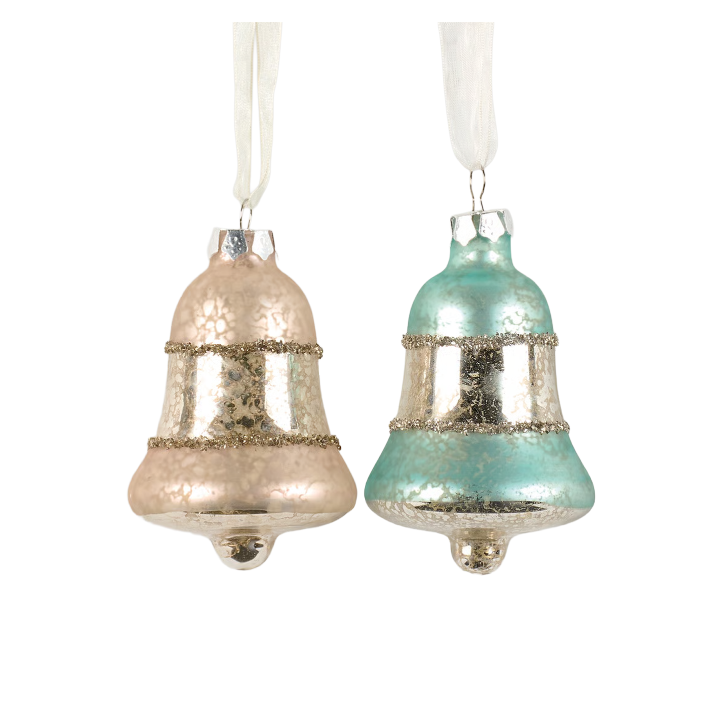 Pastel Bell Ornament Set