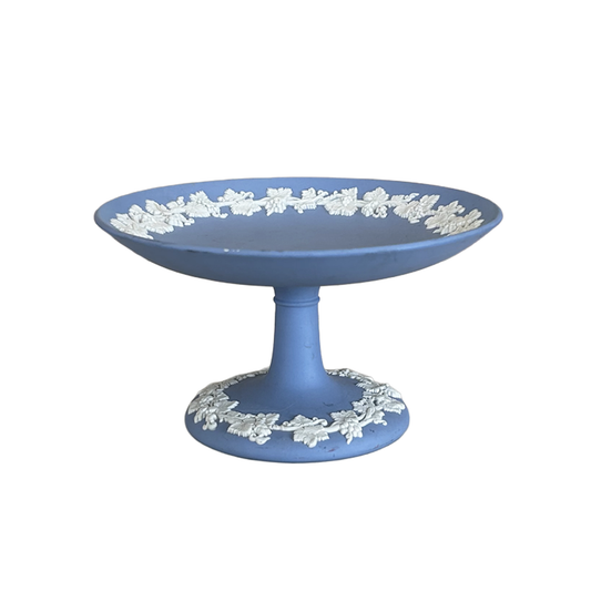 Wedgwood Jasperware Blue Compote