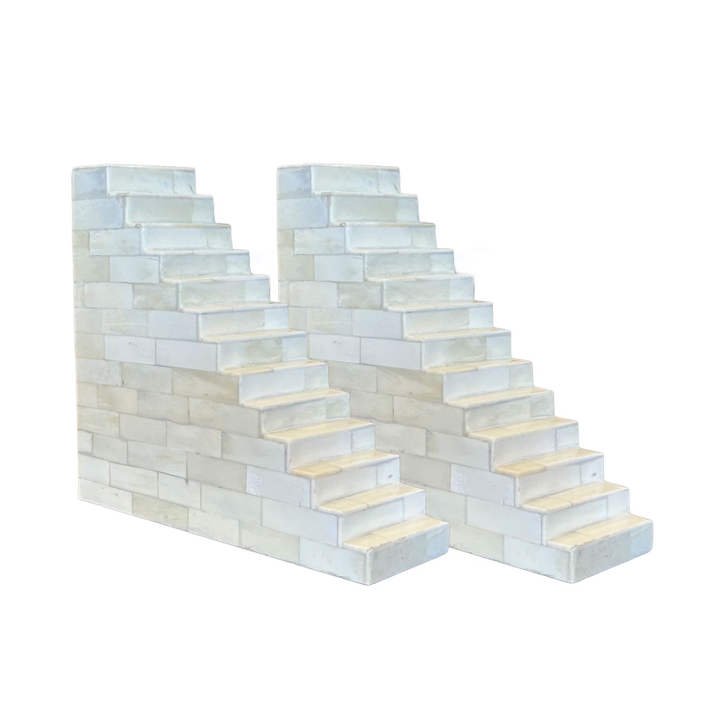 Frank Bone Staircase Bookends Set - Large