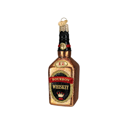 Bourbon Bottle Ornament