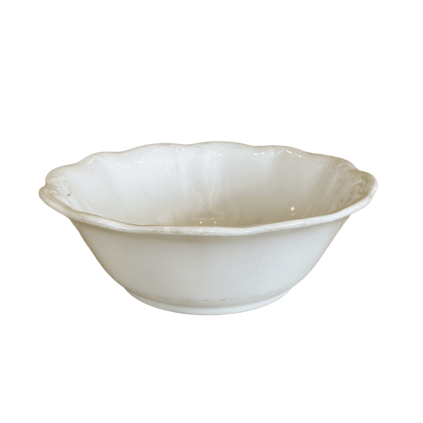 Ironstone Serving Bowl