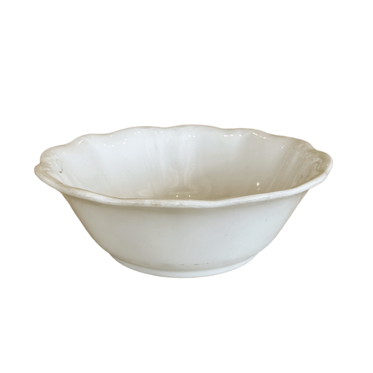 Ironstone Serving Bowl