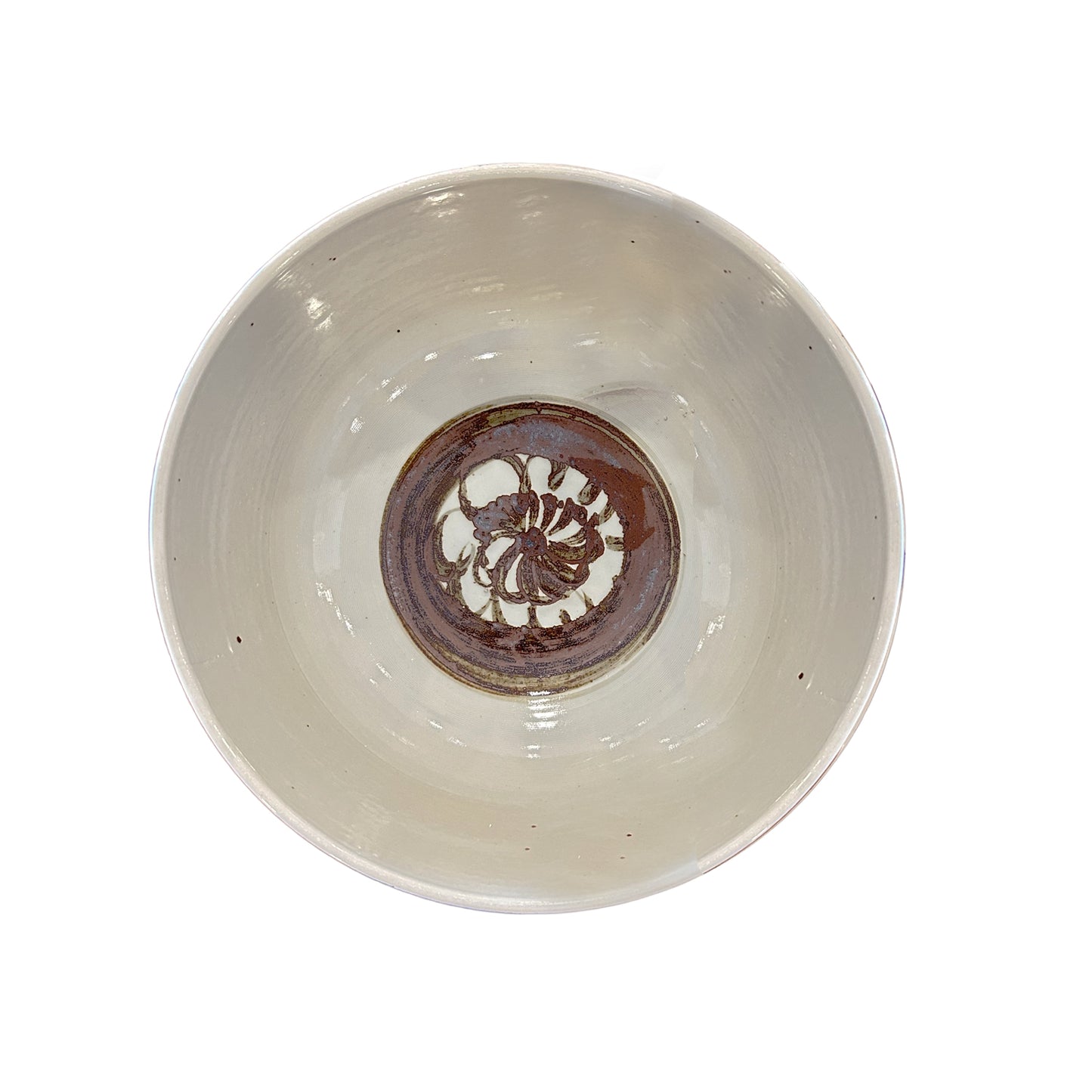Brown Silla Flower Bowl