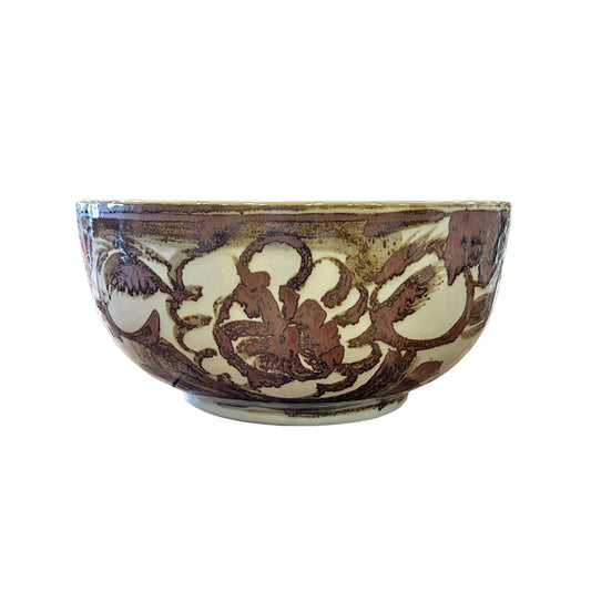 Brown Silla Flower Bowl
