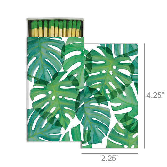 Matches - Monstera Leaf - Green