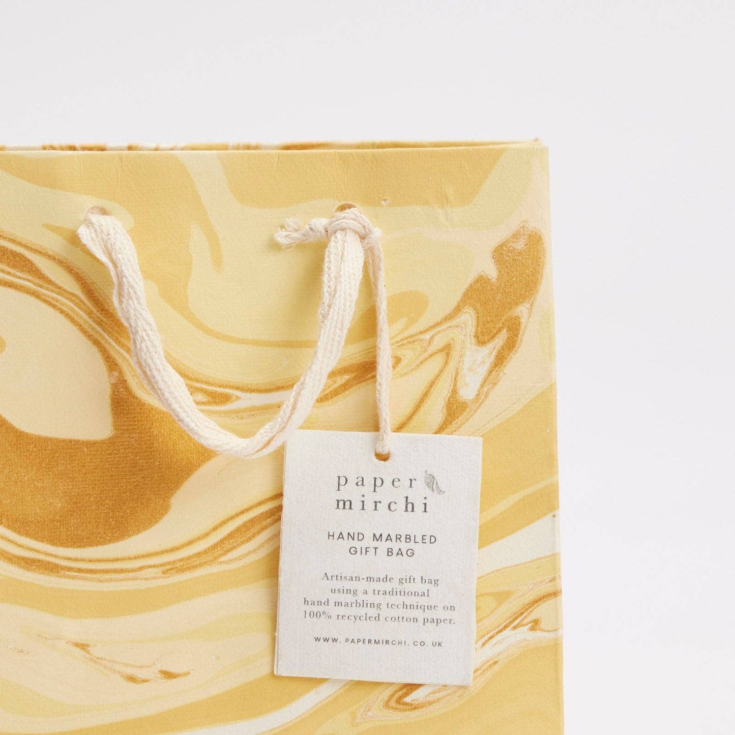 Hand Marbled Gift Bags (Small) - Celebration