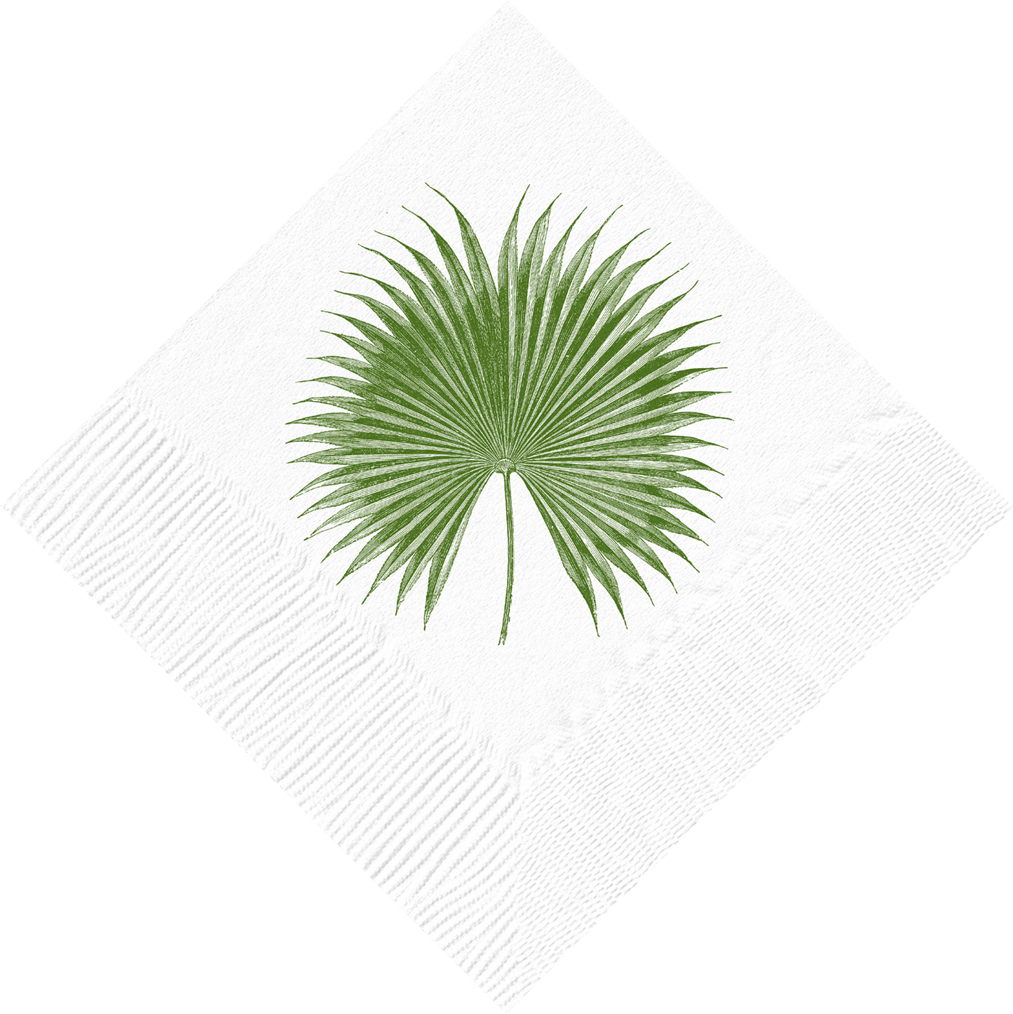 Palm Beverage Napkins