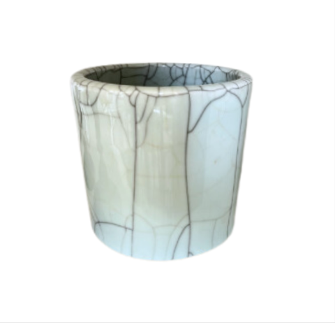 Celadon Crackle Pot