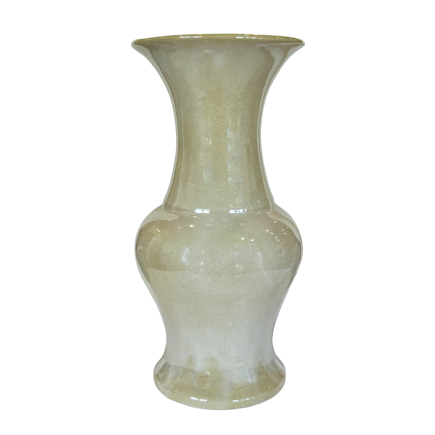 Off White Ceramic Vase