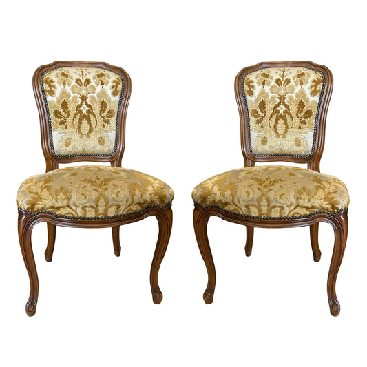 Pair of French Side Chairs