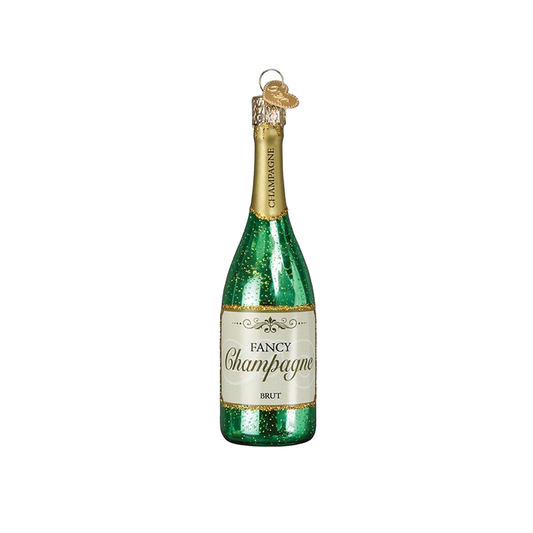Champagne Bottle Ornament