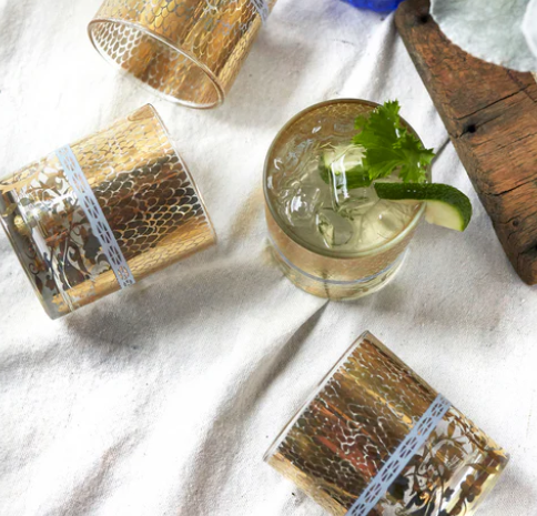 S/4 Rocks Glasses - Coco