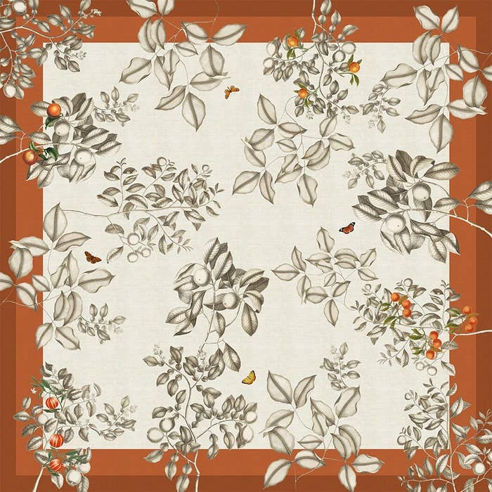 Mandarines Tablecloth 61x61