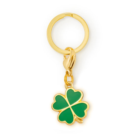 Lucky Clover Collar Charm