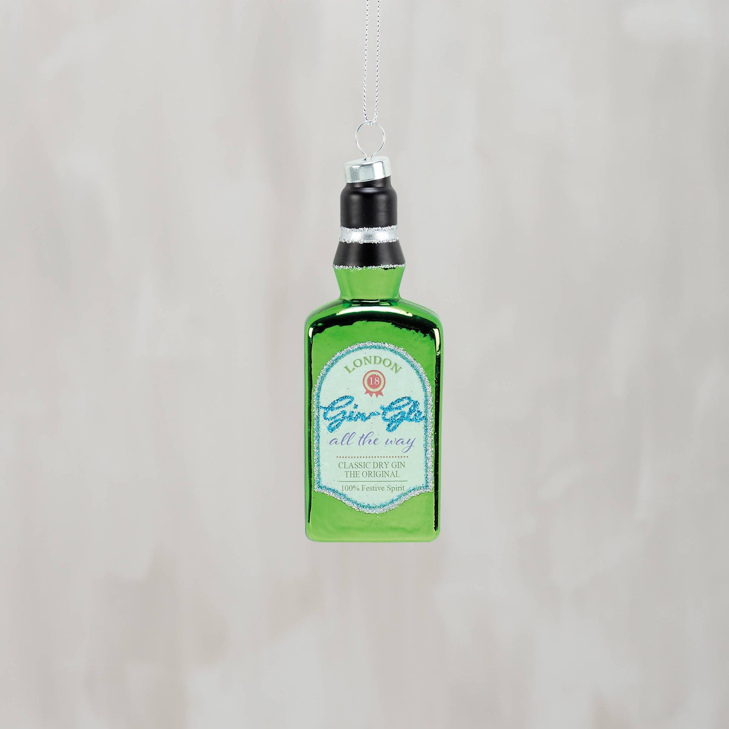 Gin Bottle Ornament