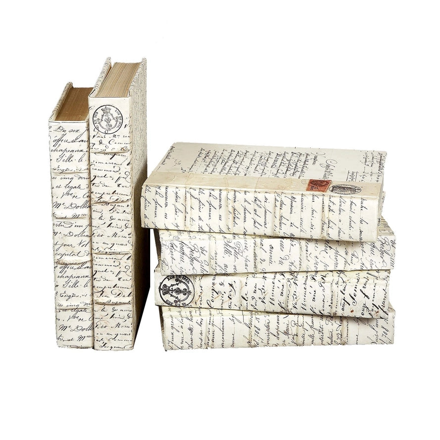 Vintage Vellum w/ Script Off-White Cover