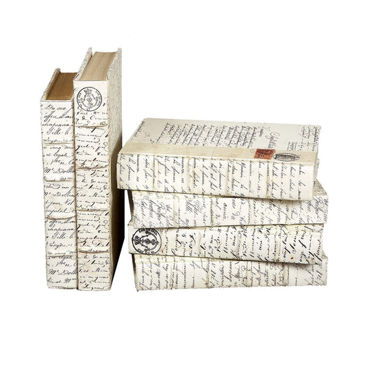 Vintage Vellum w/ Script Off-White Cover