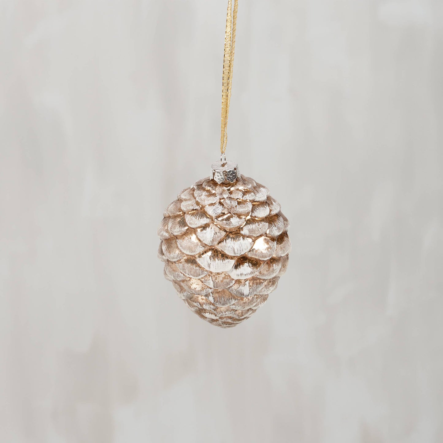 Snowy Pinecone Ornament