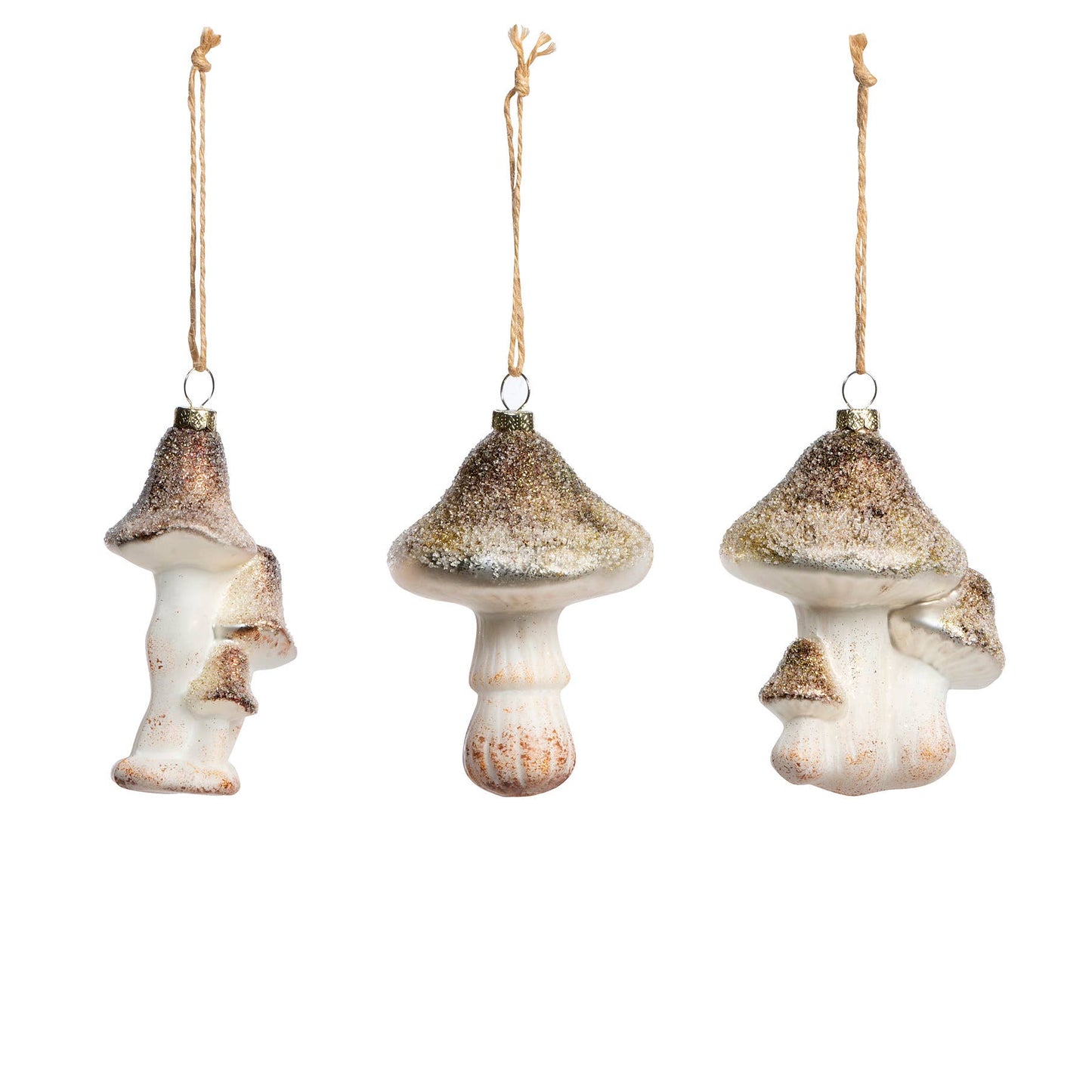 Iced Mushroom Ornament