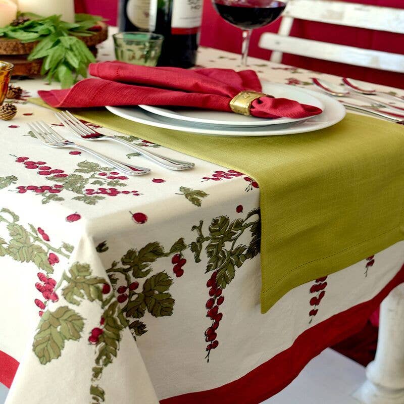 Gooseberry Tablecloth 71x142