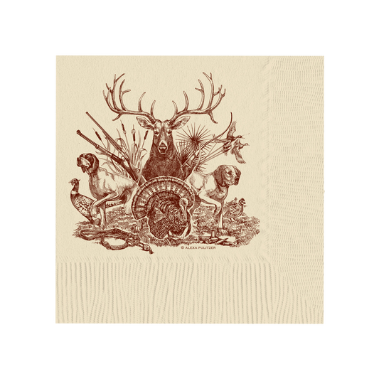 On The Hunt Cocktail Napkins