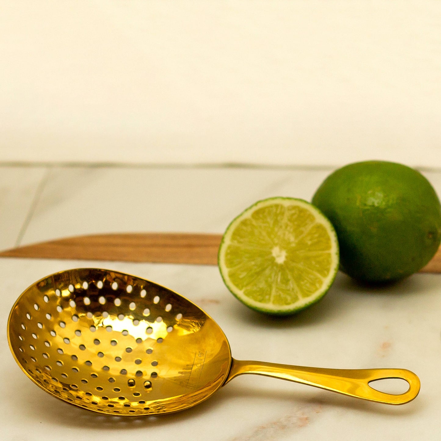 Julep Strainer - Gold