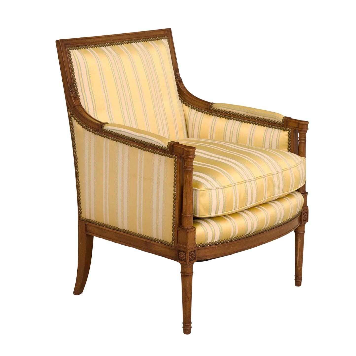Directoire Style Fruitwood Bergere