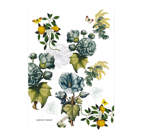Giardino Bleu Tea Towel