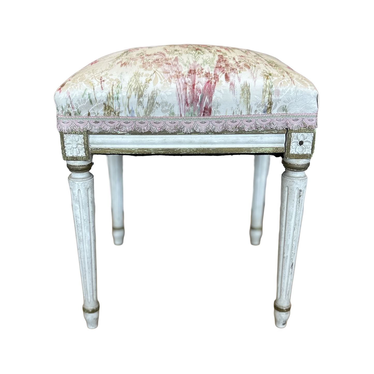 Painted and Gilt Stool