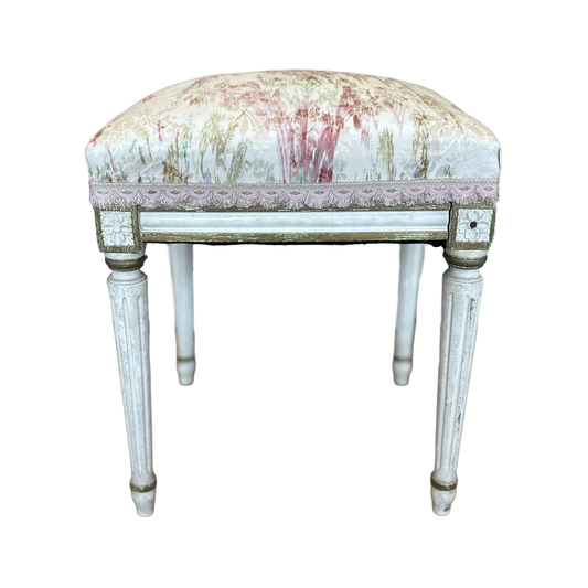 Painted and Gilt Stool