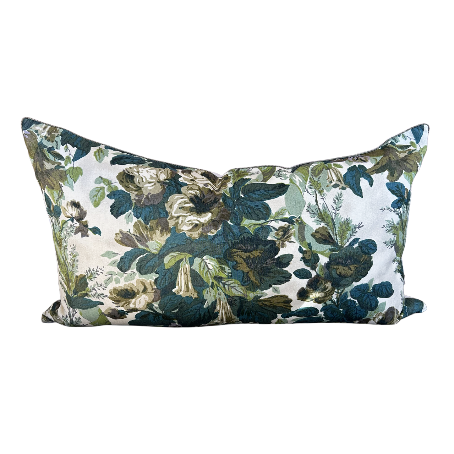 Willow Floral Lumbar Pillow