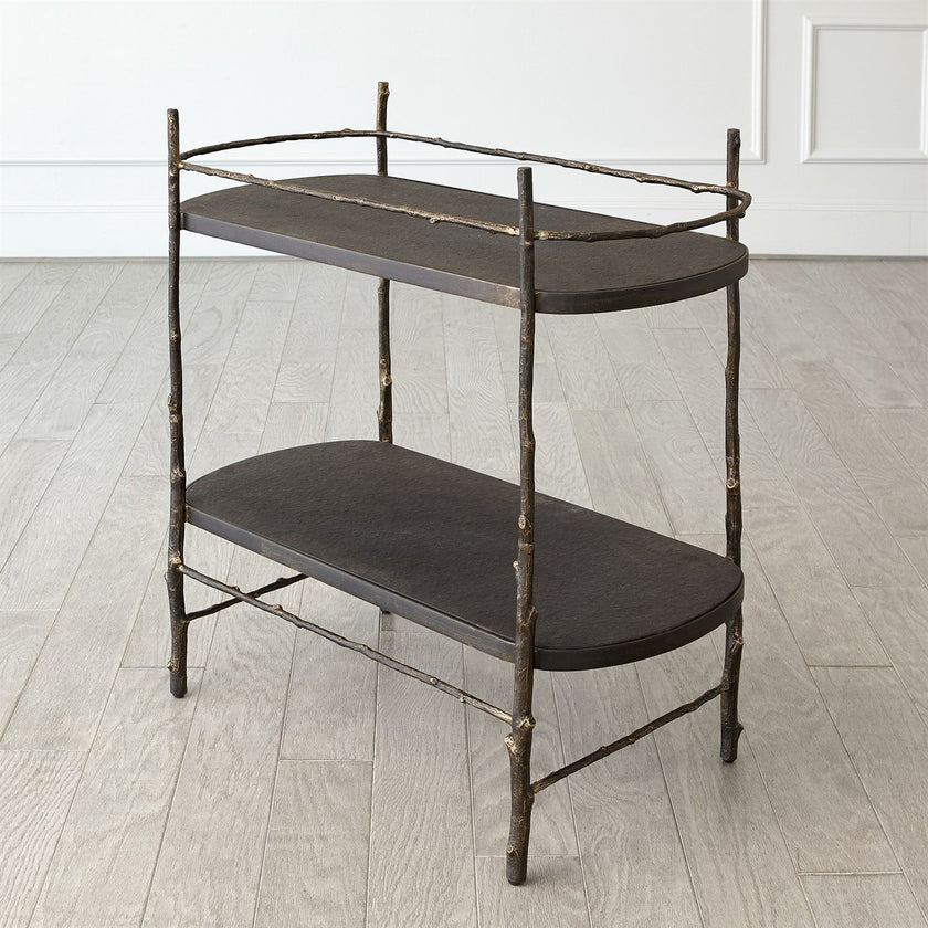 Tiered Bar Table - Bronze