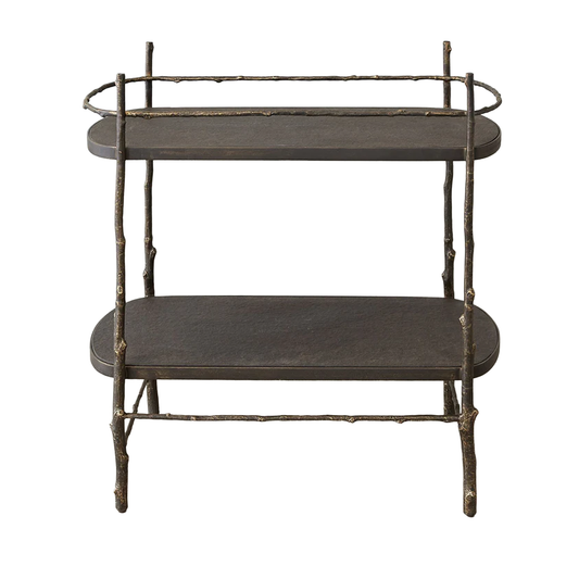 Tiered Bar Table - Bronze