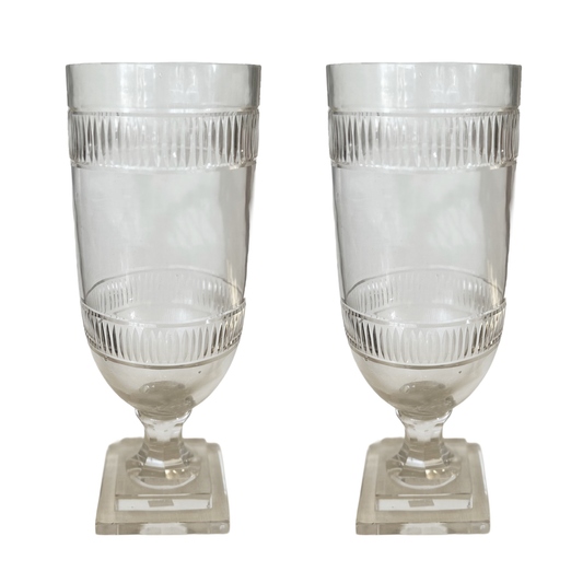 Two-Line Tiffany Cut Hurricanes - Set/2