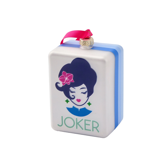 Lola Mahjong Tile Ornament