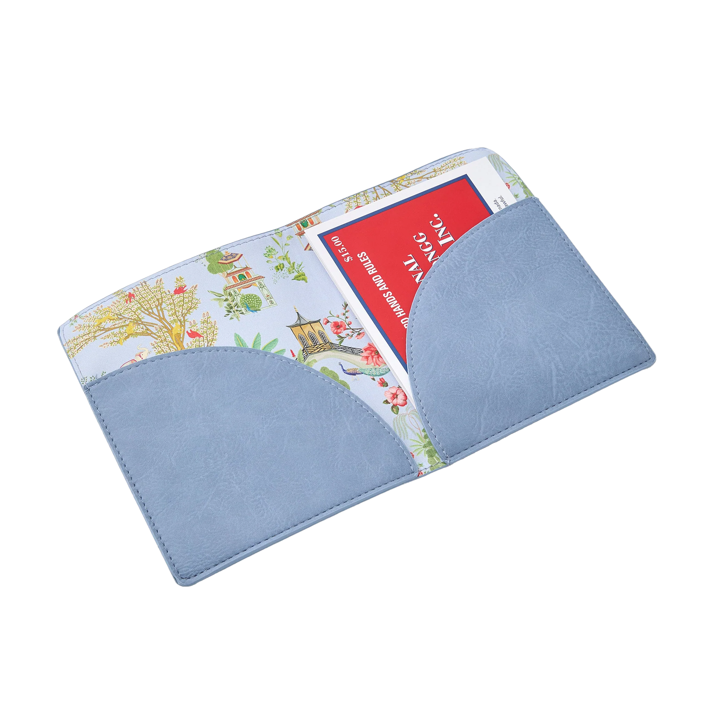Periwinkle Mahjong Card Folio