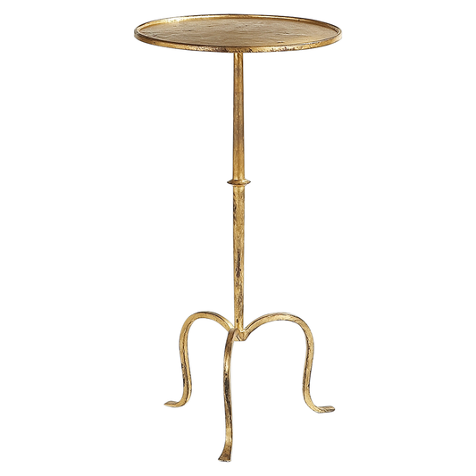 Martini Table in Gilded Iron