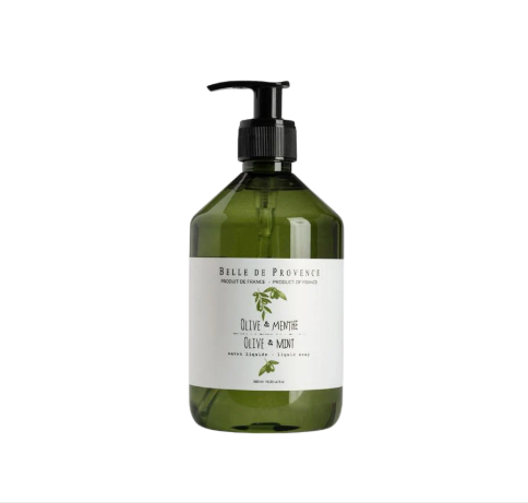 Belle de Provence Olive & Mint Liquid Soap
