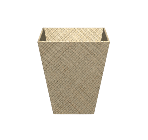 Pandan Wastebasket - Natural