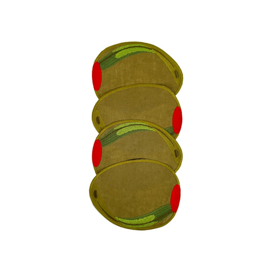 Olive Cocktail Napkins