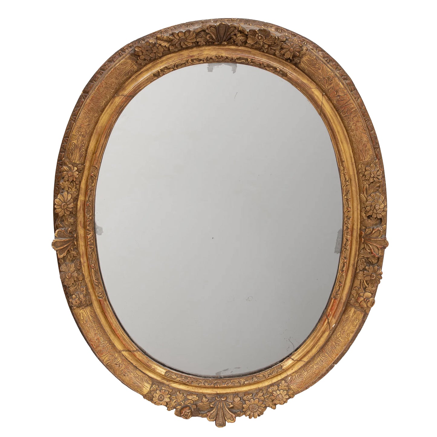 Antique French Giltwood Mirror