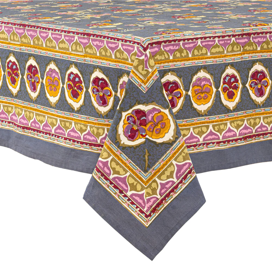 Pansy Tablecloth 59x59