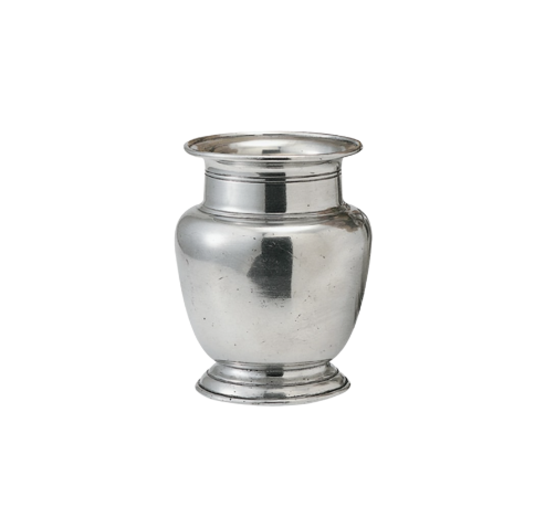 Pewter Rimmed Vase - Petite