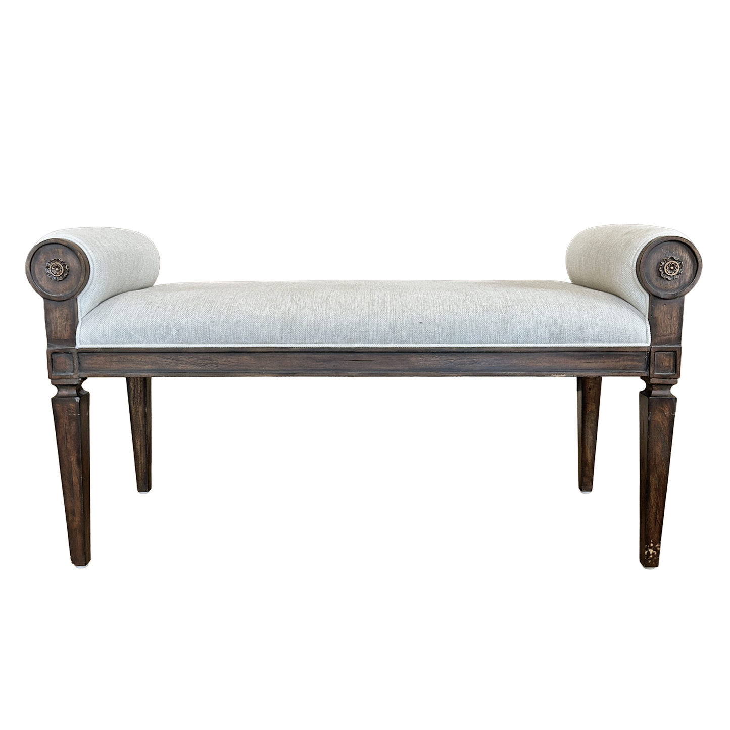 Regency Mahogany Bench