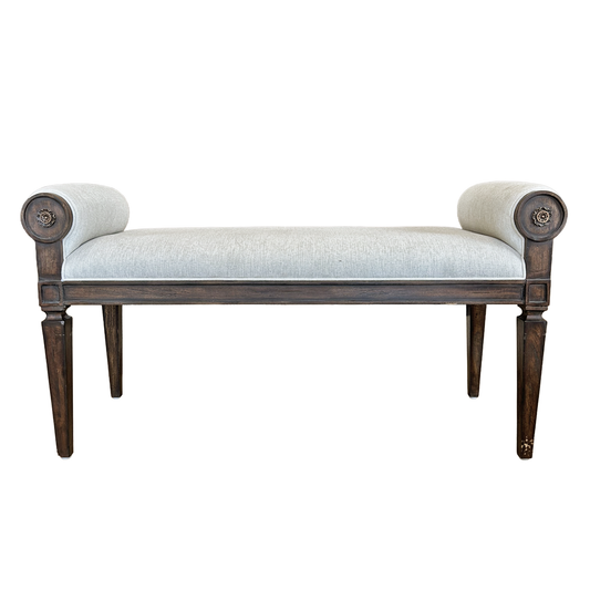 Regency Mahogany Bench